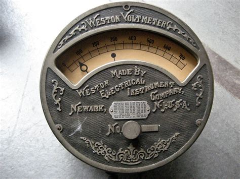 antique weston electric meter